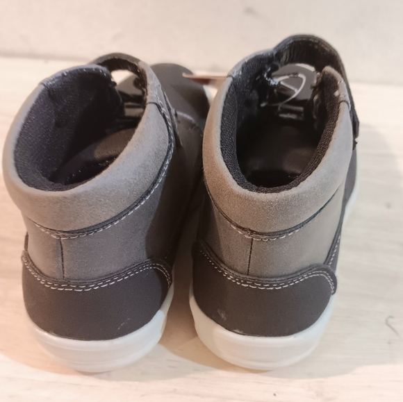 Deer Stags Kids' Niles Hybrid Fashion Sneaker Boot in Black Grey - Picture 5 of 7